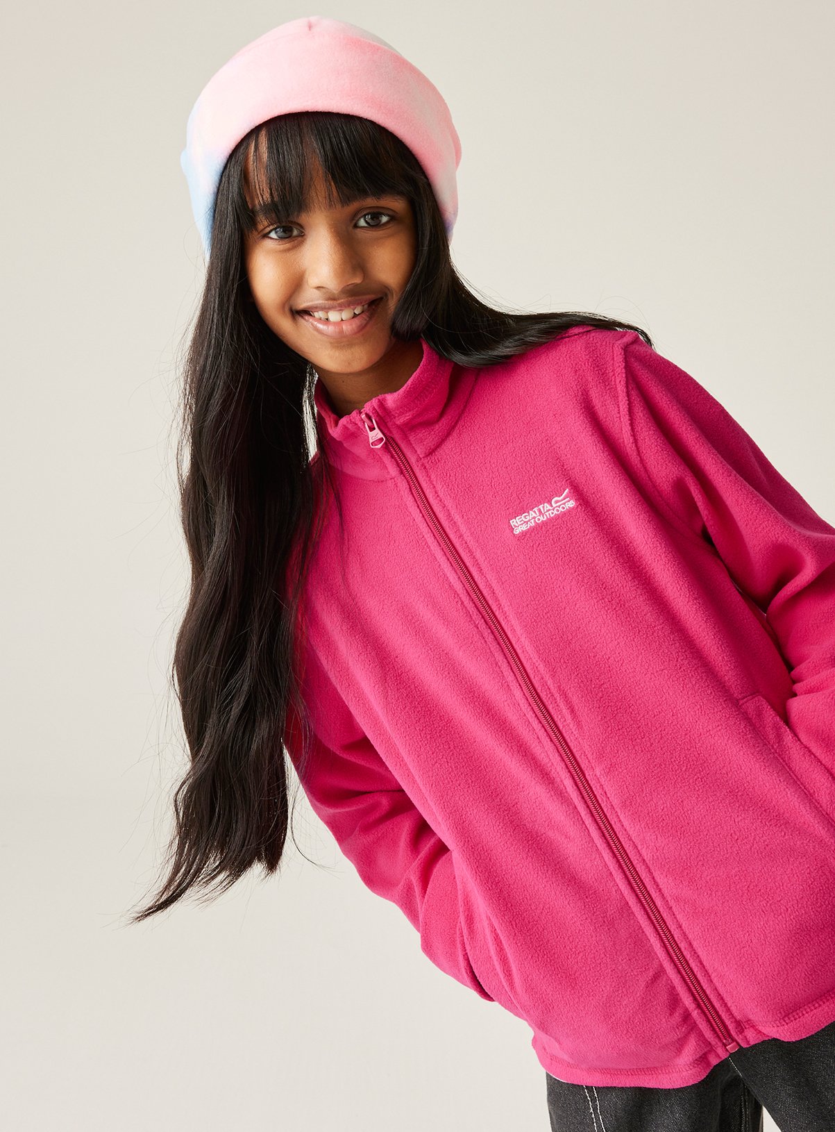 REGATTA King II Full Zip Fleece Pink 