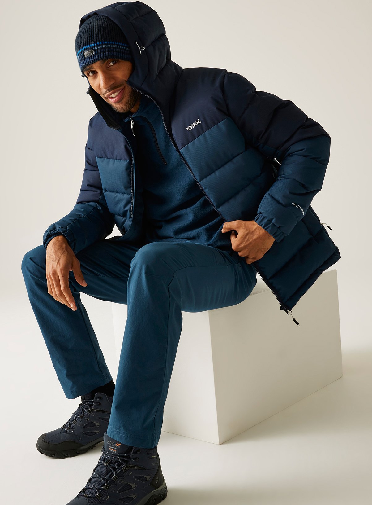 REGATTA Aldthorn Quilted Jacket Navy XXXL