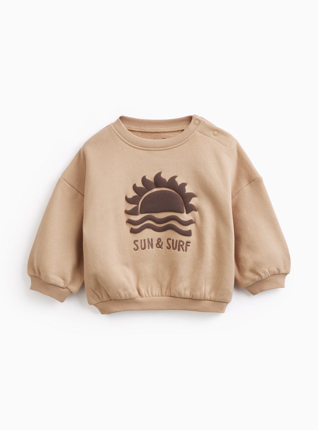 Brown Sun & Surf Sweatshirt 3-6 months