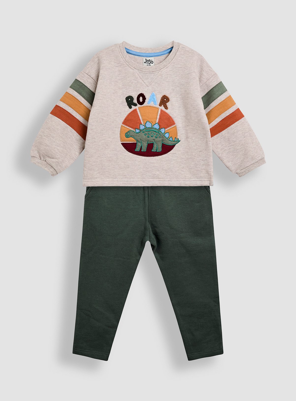 JOJO MAMAN BÉBÉ 2 Piece Drop Shoulder Sweatshirt And Leggings Set 