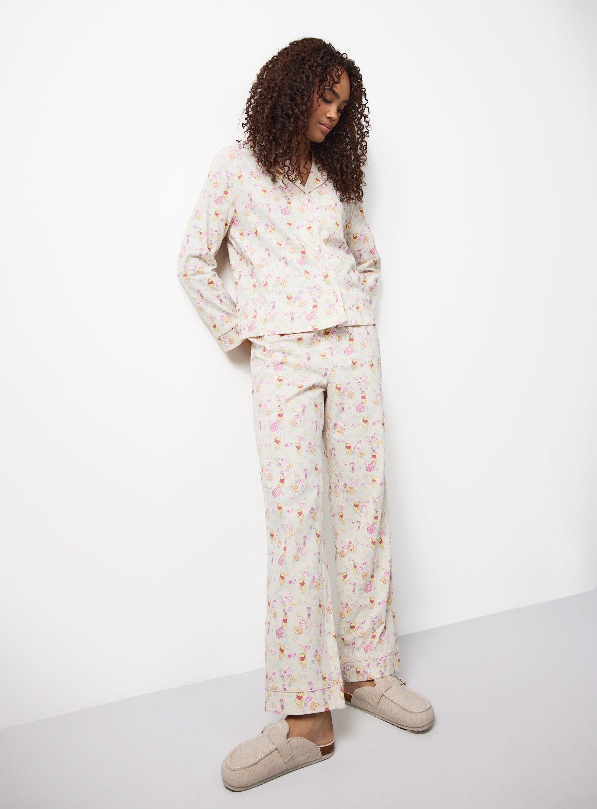 Cream Mother's Day Winnie The Pooh Traditional Pyjamas