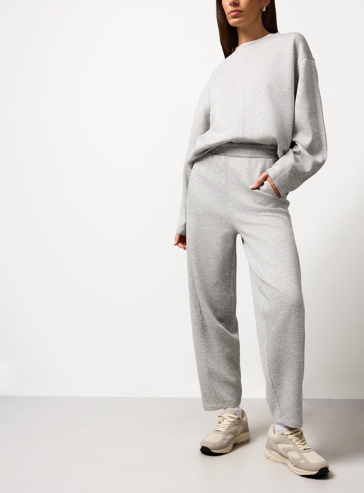Barrel Leg Scuba Co-ord Joggers