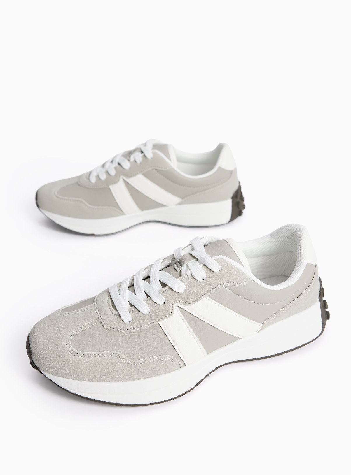 Grey Jogger Trainers 