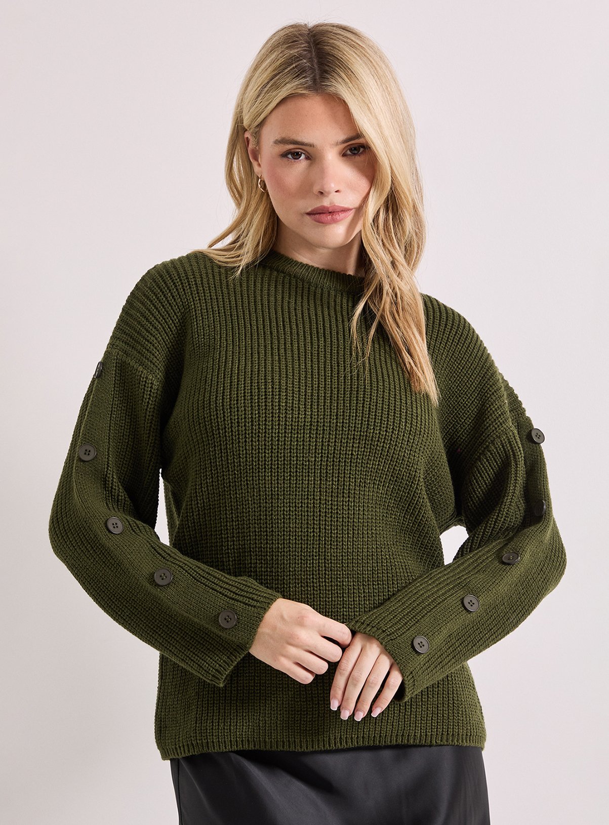 DOROTHY PERKINS Button Overarm Jumper 