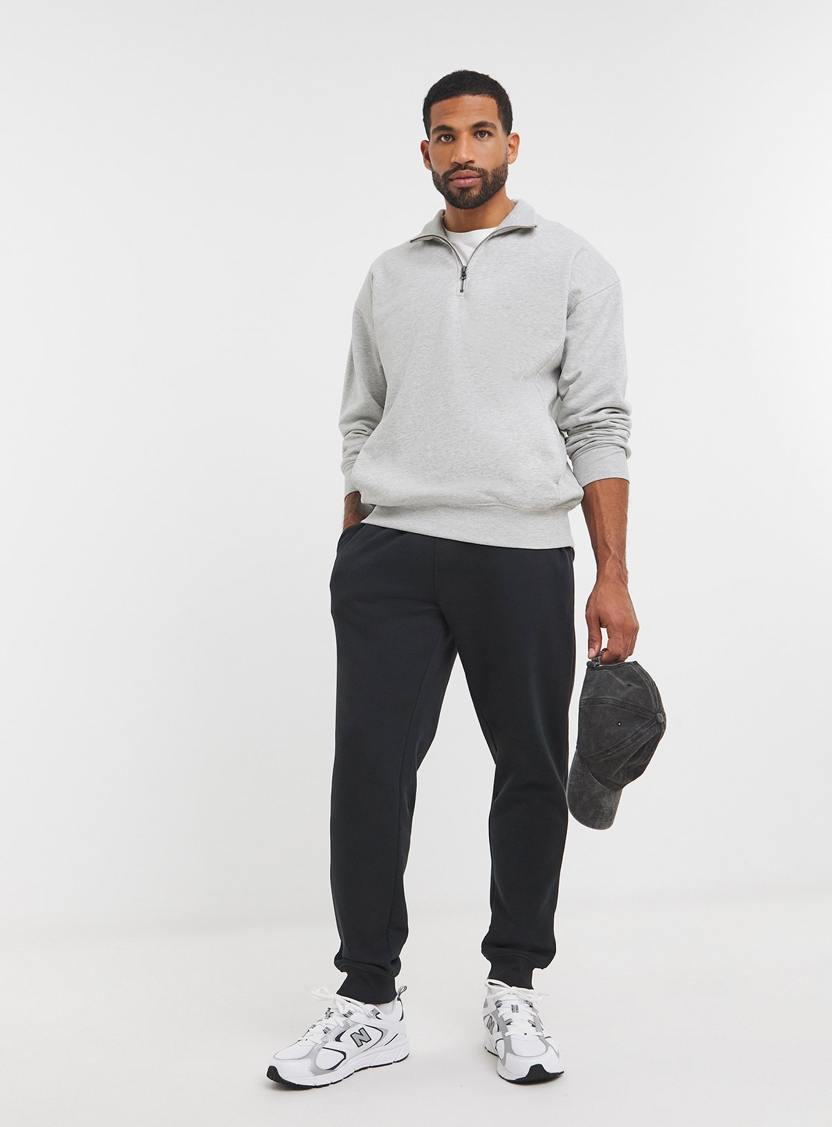 JACAMO Cuffed Jogger Black