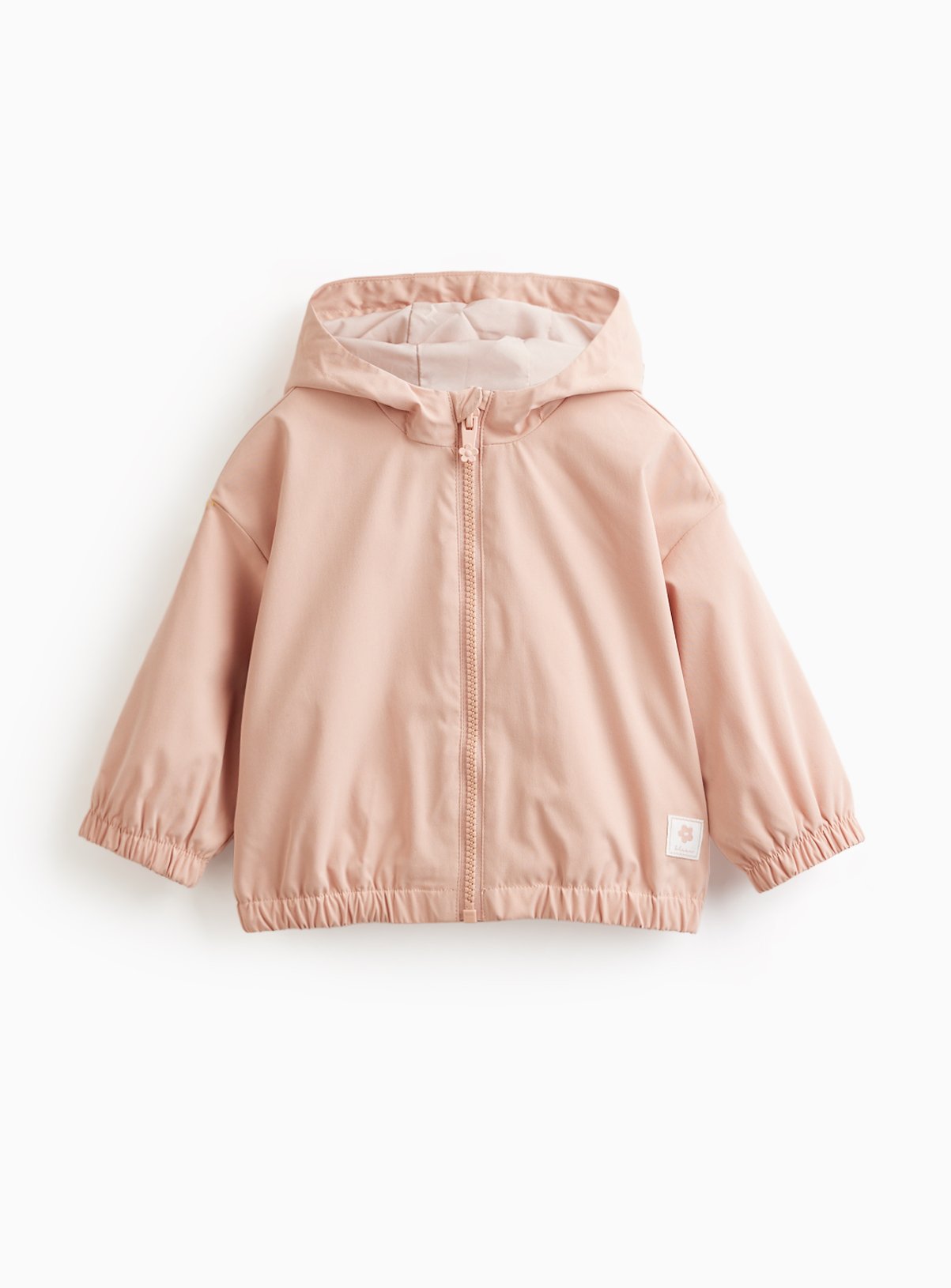 Pink Hooded Mac 
