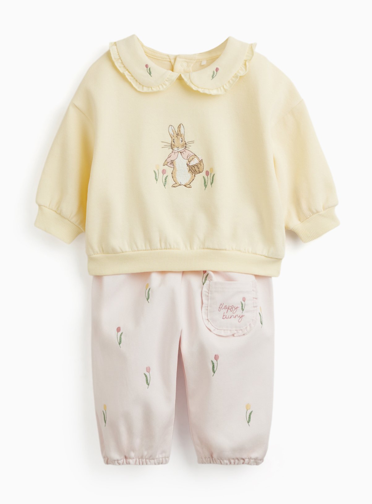Peter Rabbit Collared Sweatshirt & Trousers Set 12-18 months