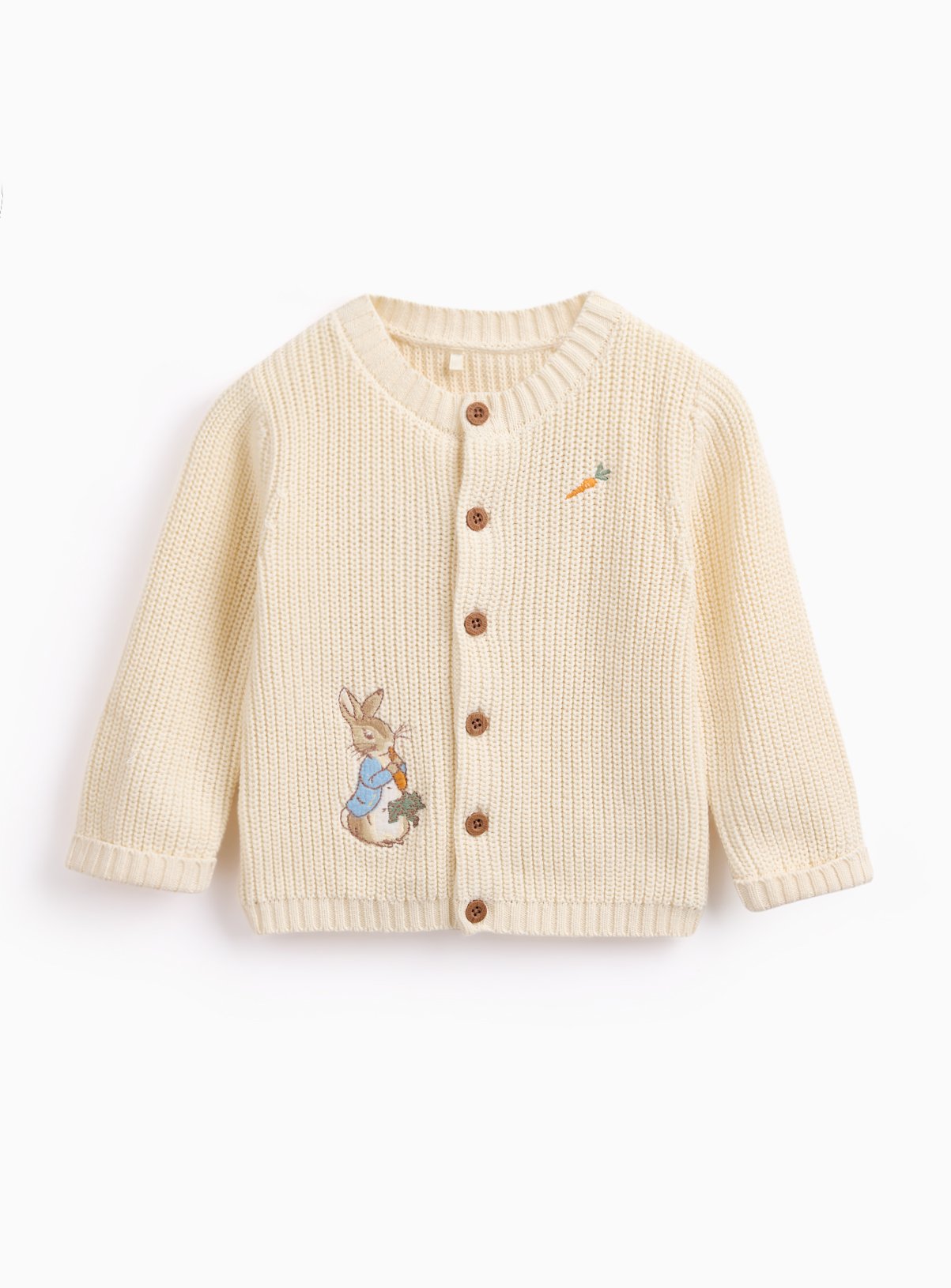 Cream Peter Rabbit Cardigan 3-6 months