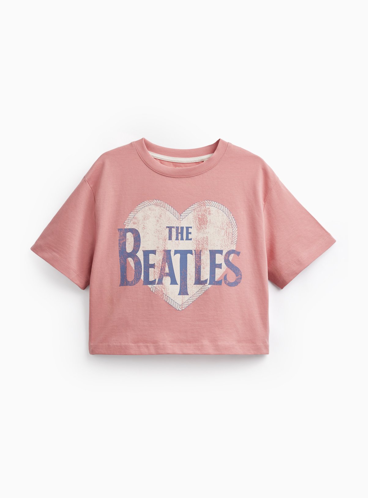 Pink The Beatles Graphic T-Shirt 10 years