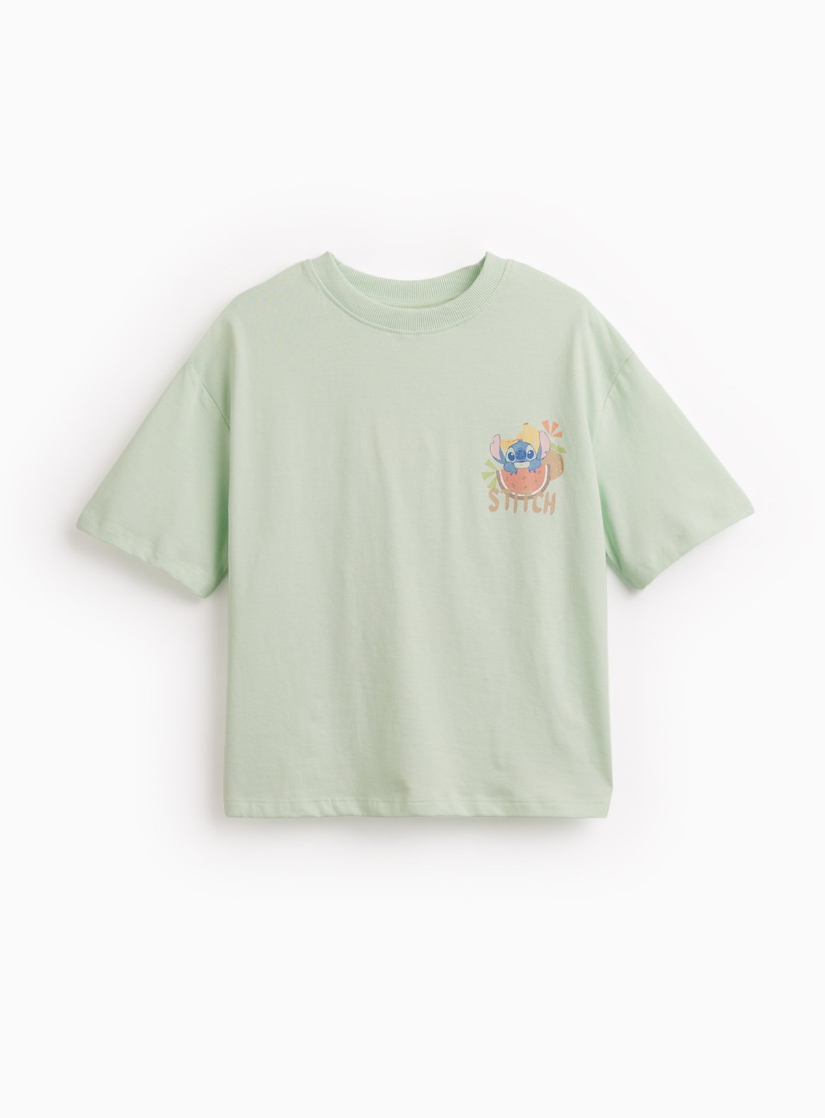 Turquoise Disney Stitch Graphic T-Shirt 