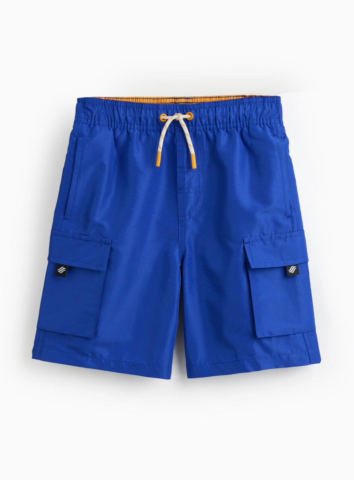 Blue Cargo Style Swim Shorts 3-4 Years