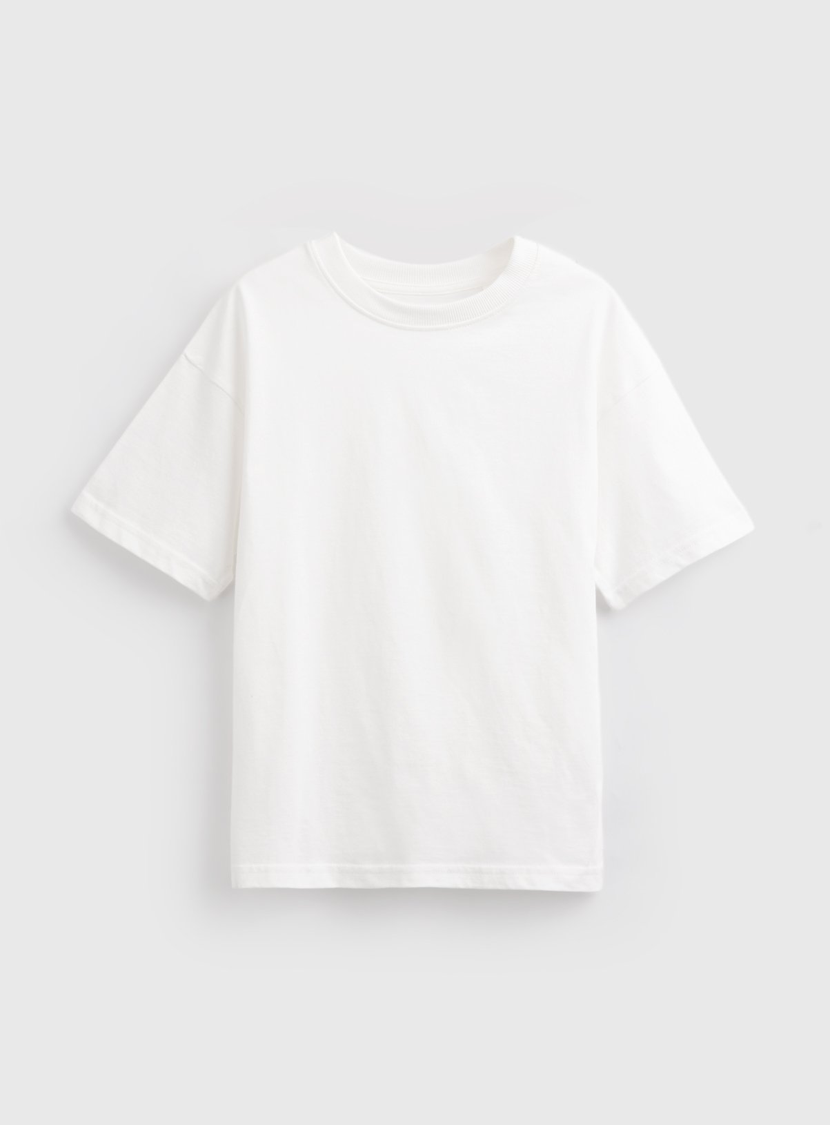 White Relaxed T-Shirt 13 years