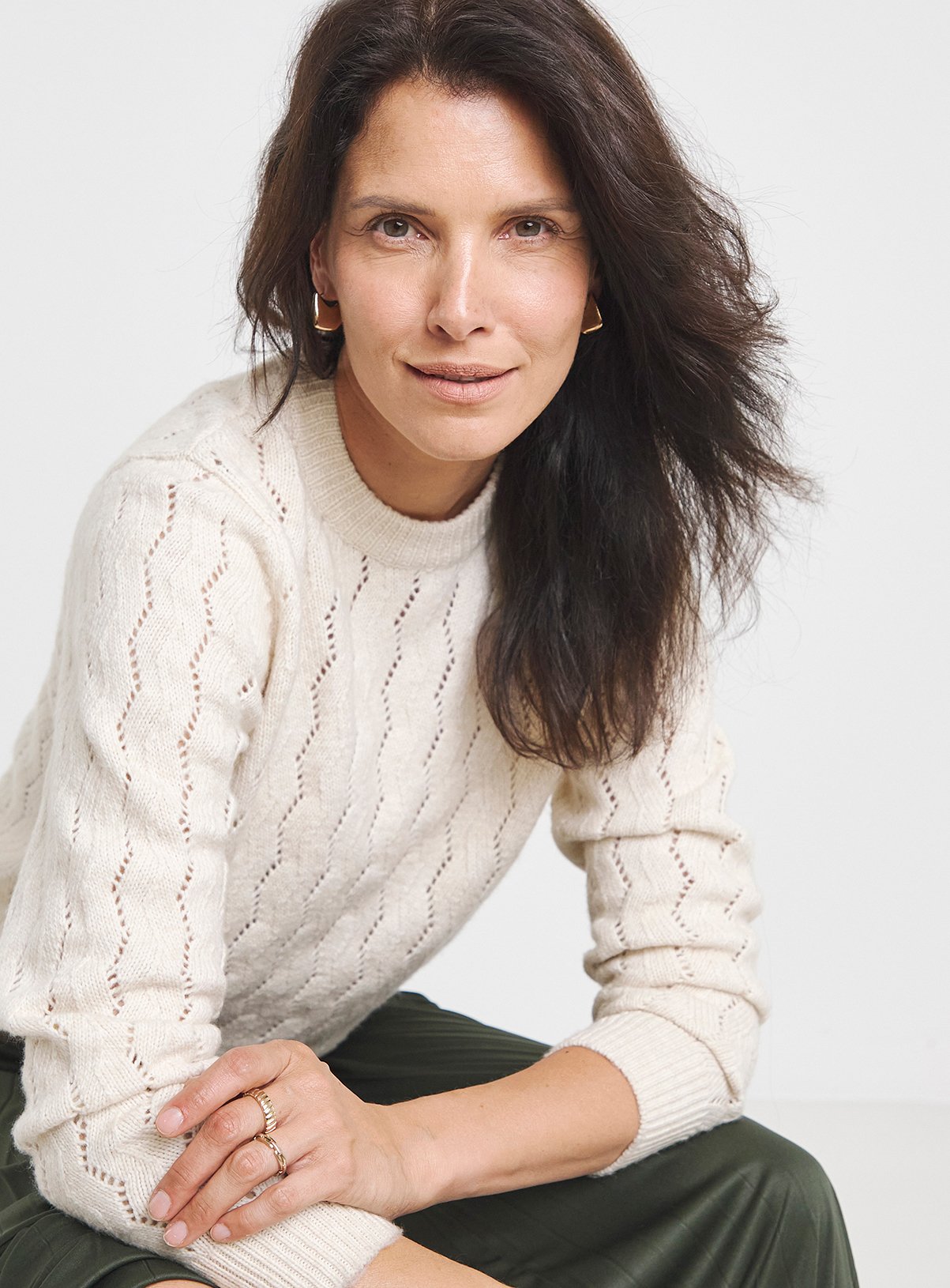 JD WILLIAMS Pointelle Jumper 