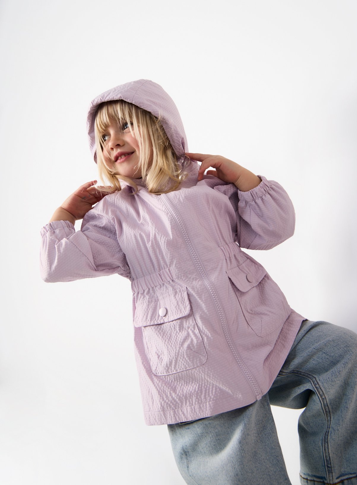Lilac Lightweight Mac 5-6 years