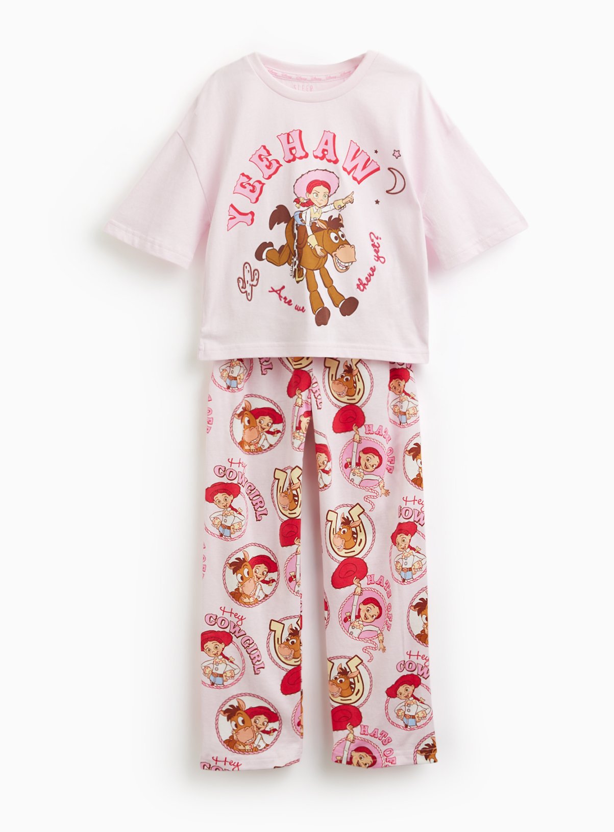 Pink Toy Story Jessie Print Pyjamas 2-3 years