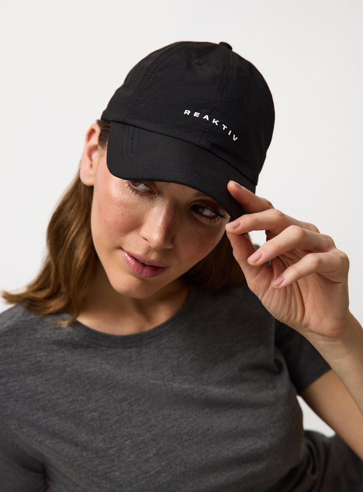 REAKTIV Black Nylon Cap One Size