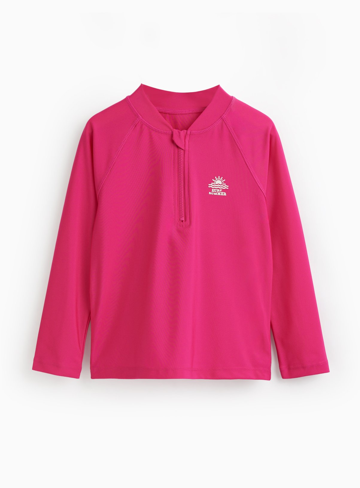 Pink Long Sleeve Rash Vest 
