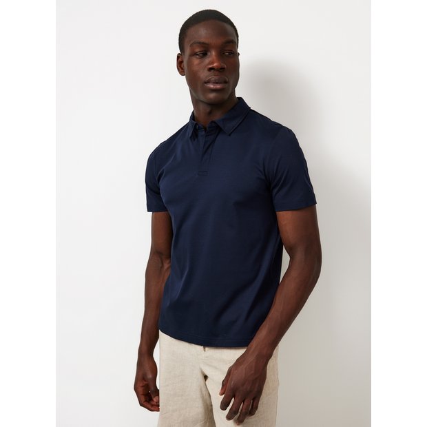 AFB COMPY LS POLO 完売品 Buy Navy Supima Cotton Polo Shirt L | Gifts for him | Argos