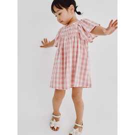 Pink Gingham Dress