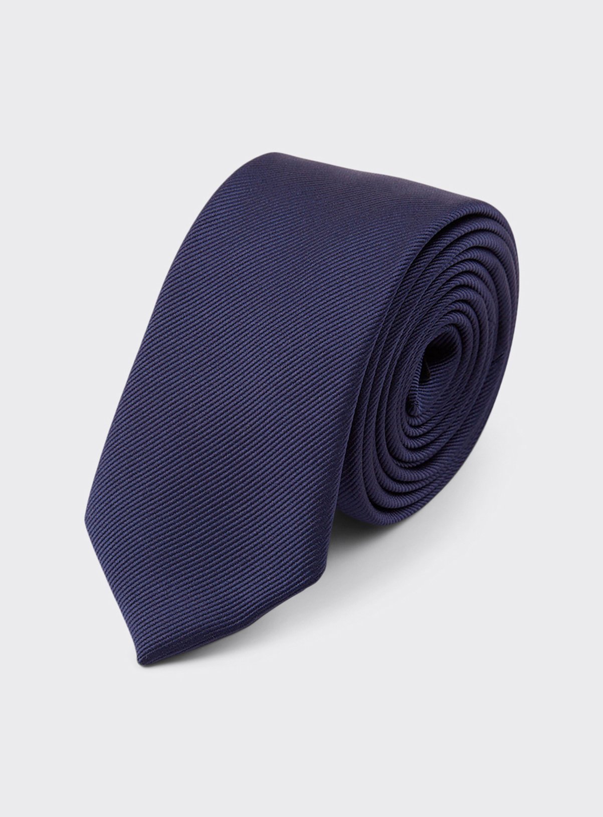 BURTON Navy Slim Tie One Size