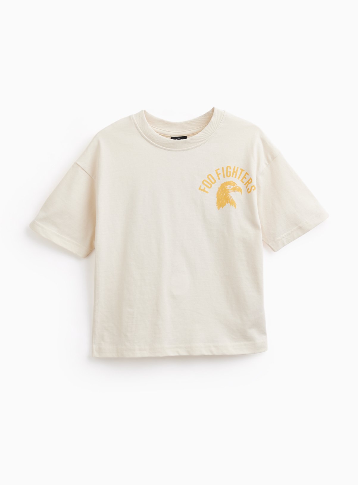 Cream Foo Fighters Graphic T-Shirt 