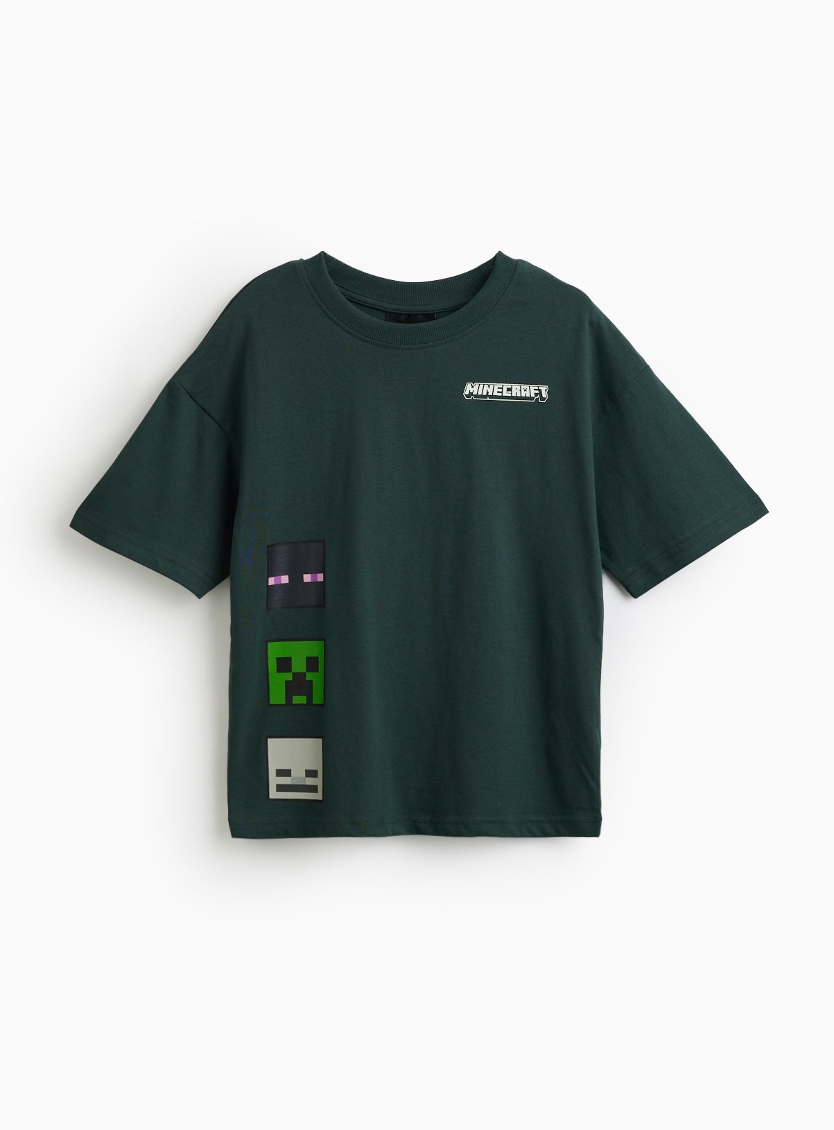 Green Minecraft Graphic T-Shirt 6 years