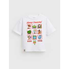 White Toy Story Graphic T-Shirt