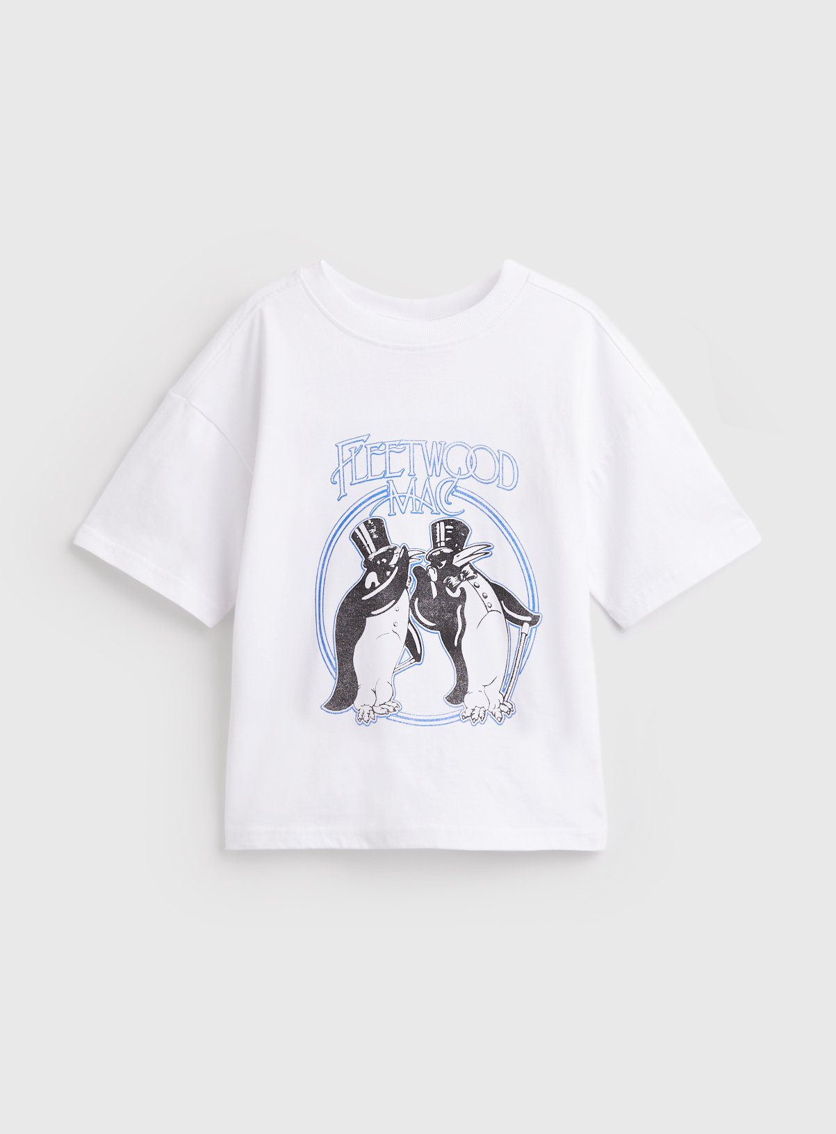 White Fleetwood Mac Graphic T-Shirt 