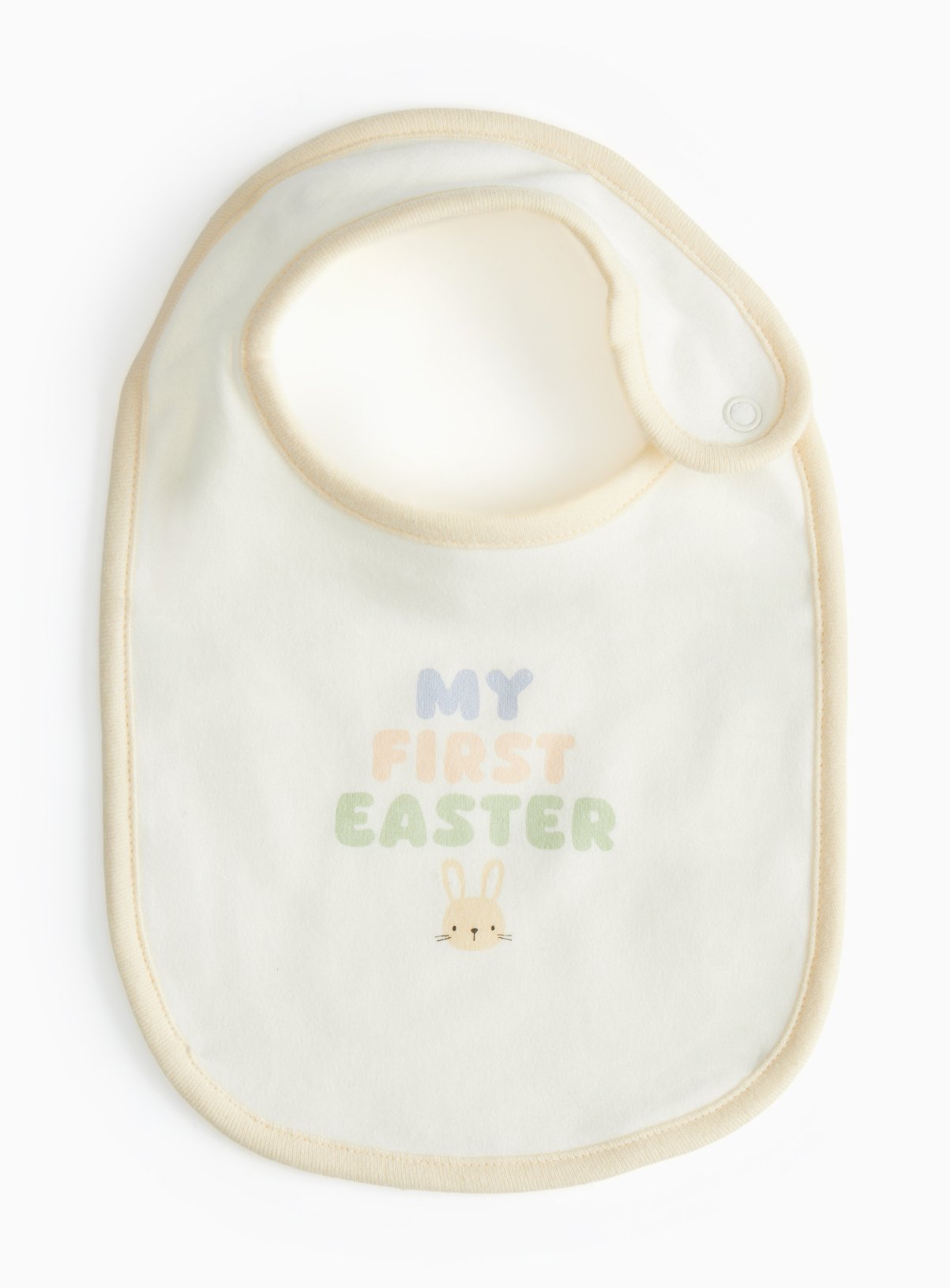 My First Easter Slogan Bib One Size