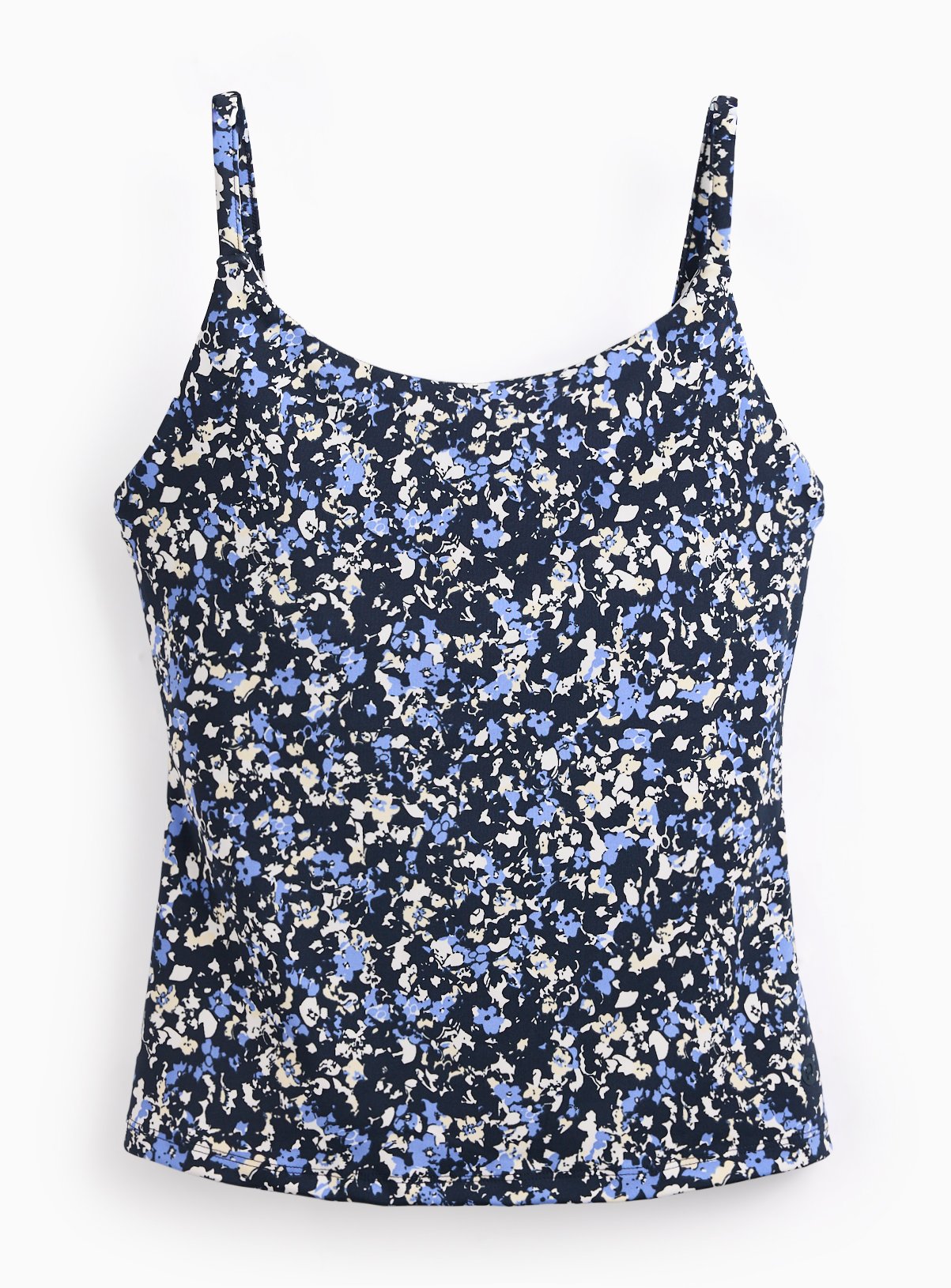 REAKTIV Ditsy Print Fitted Crop Vest 