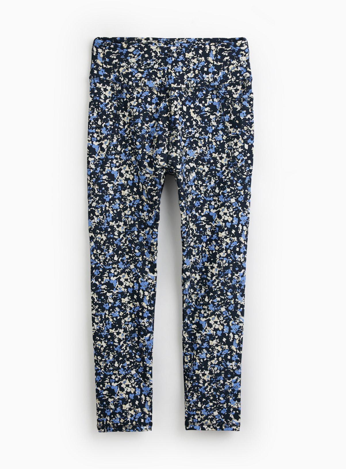 REAKTIV Floral Print Everyday High-Waisted Cropped Legging 