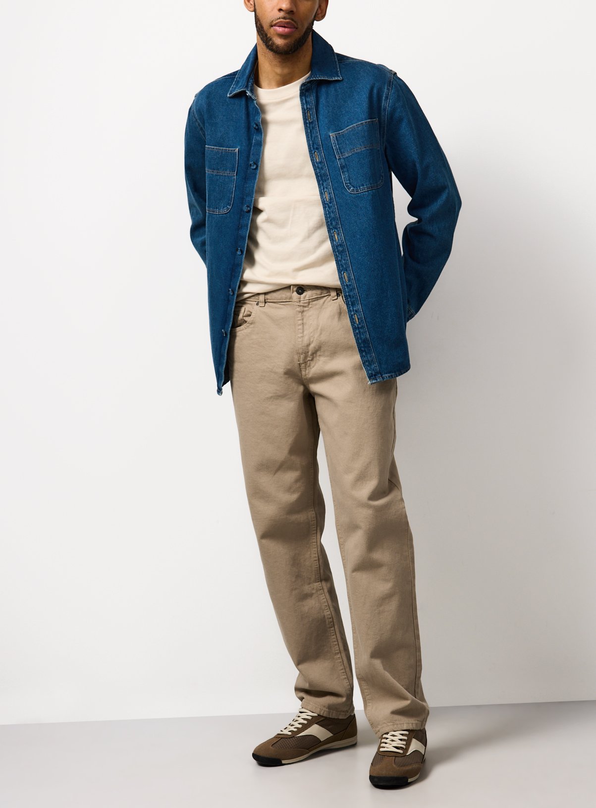 Straight Leg Jeans 