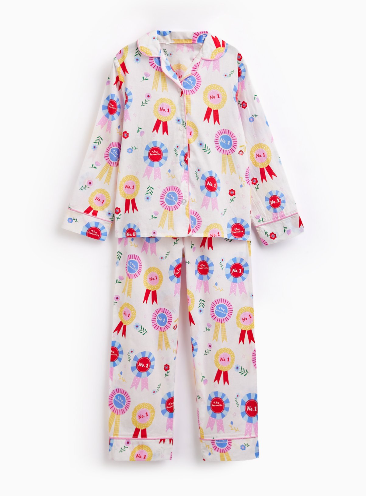 Mini Me Number 1 Child Print Traditional Pyjamas 