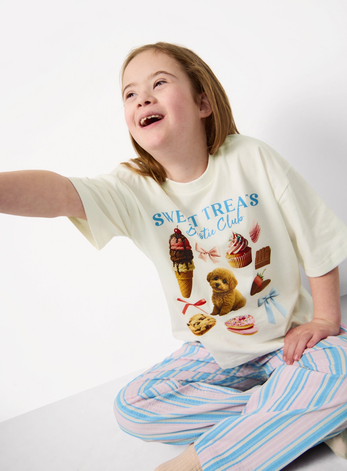 Sweet Treats Bestie Club Graphic Pyjamas 11-12 years
