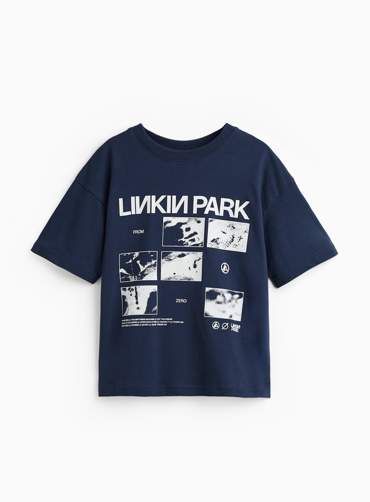 Navy Linkin Park Graphic T-Shirt 