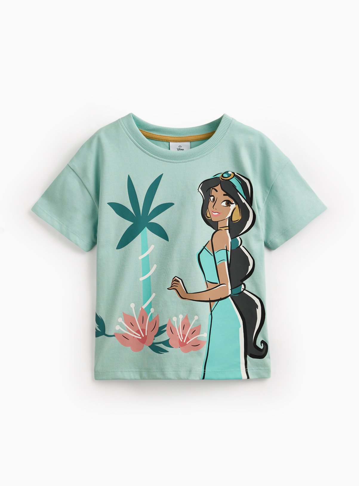 Turquoise Disney Jasmine Graphic T-Shirt 3-4 years