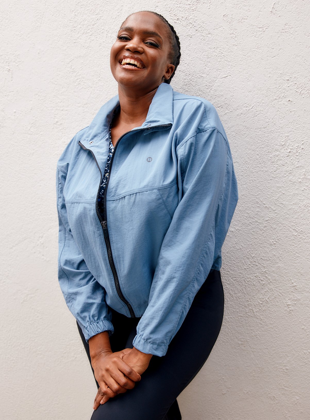 REAKTIV Blue Lightweight Training Windbreaker jacket XXL