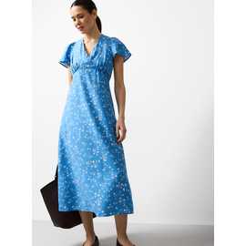 Floral Print Midaxi Tea Dress