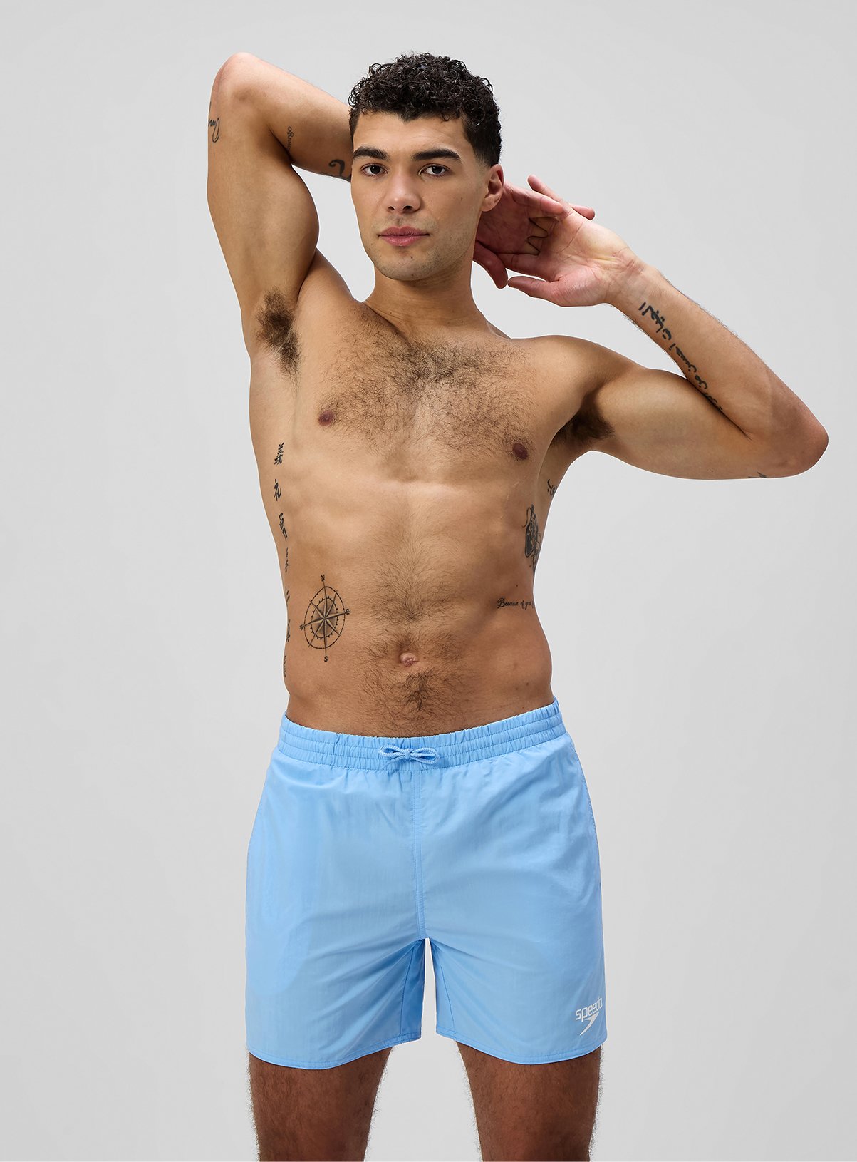 SPEEDO Mens Essential 16" Watershort Swim Shorts Blue