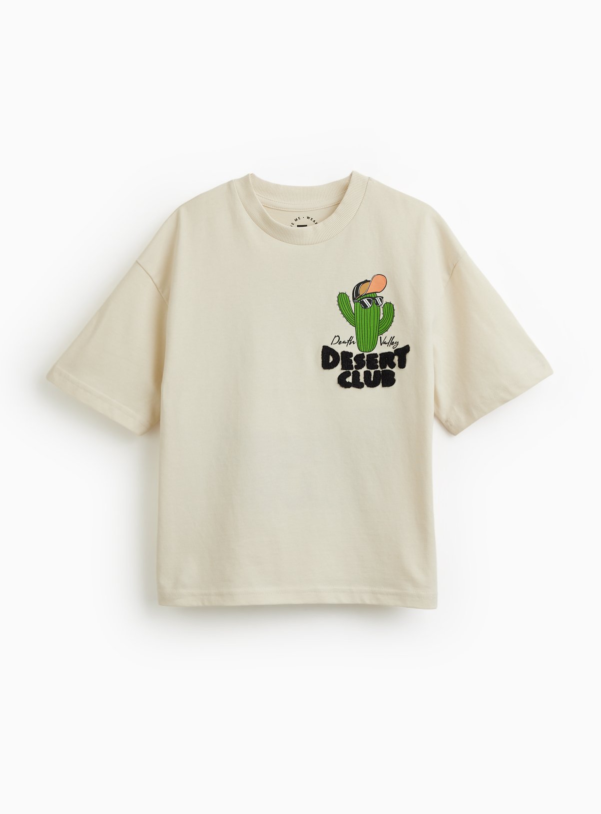 Vanilla Cactus Club Graphic Print Short Sleeve T-Shirt 