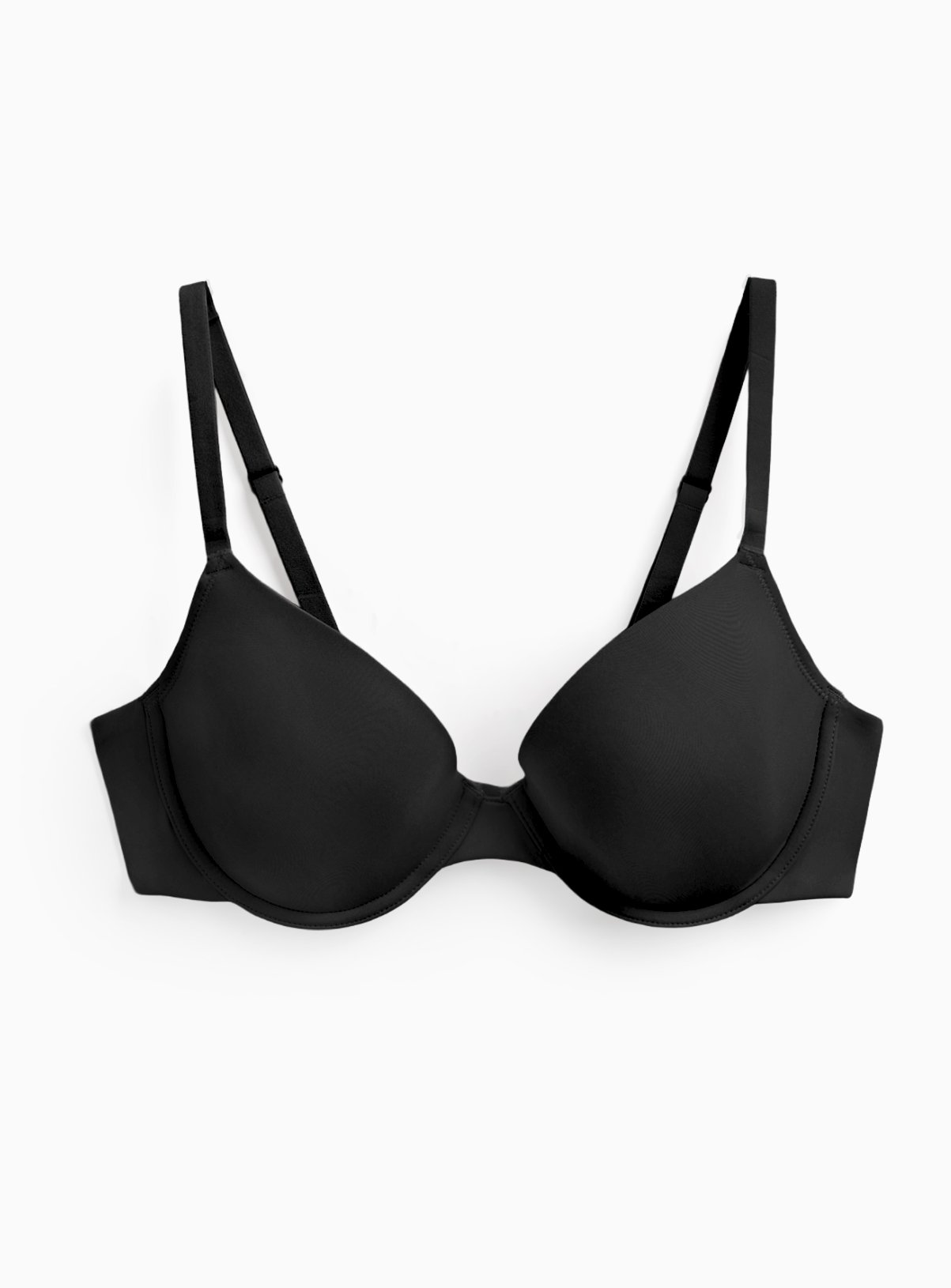 Black Padded Underwired T-Shirt Bra