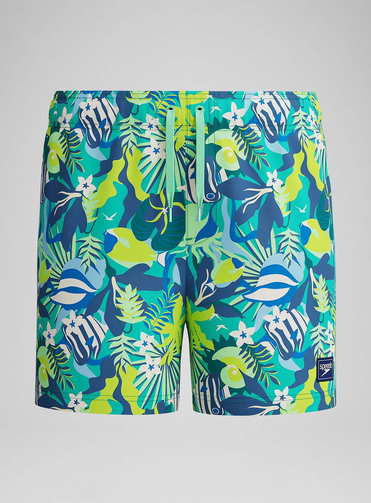 SPEEDO Boys Digi Printed 13 Watershort Swim Shorts 