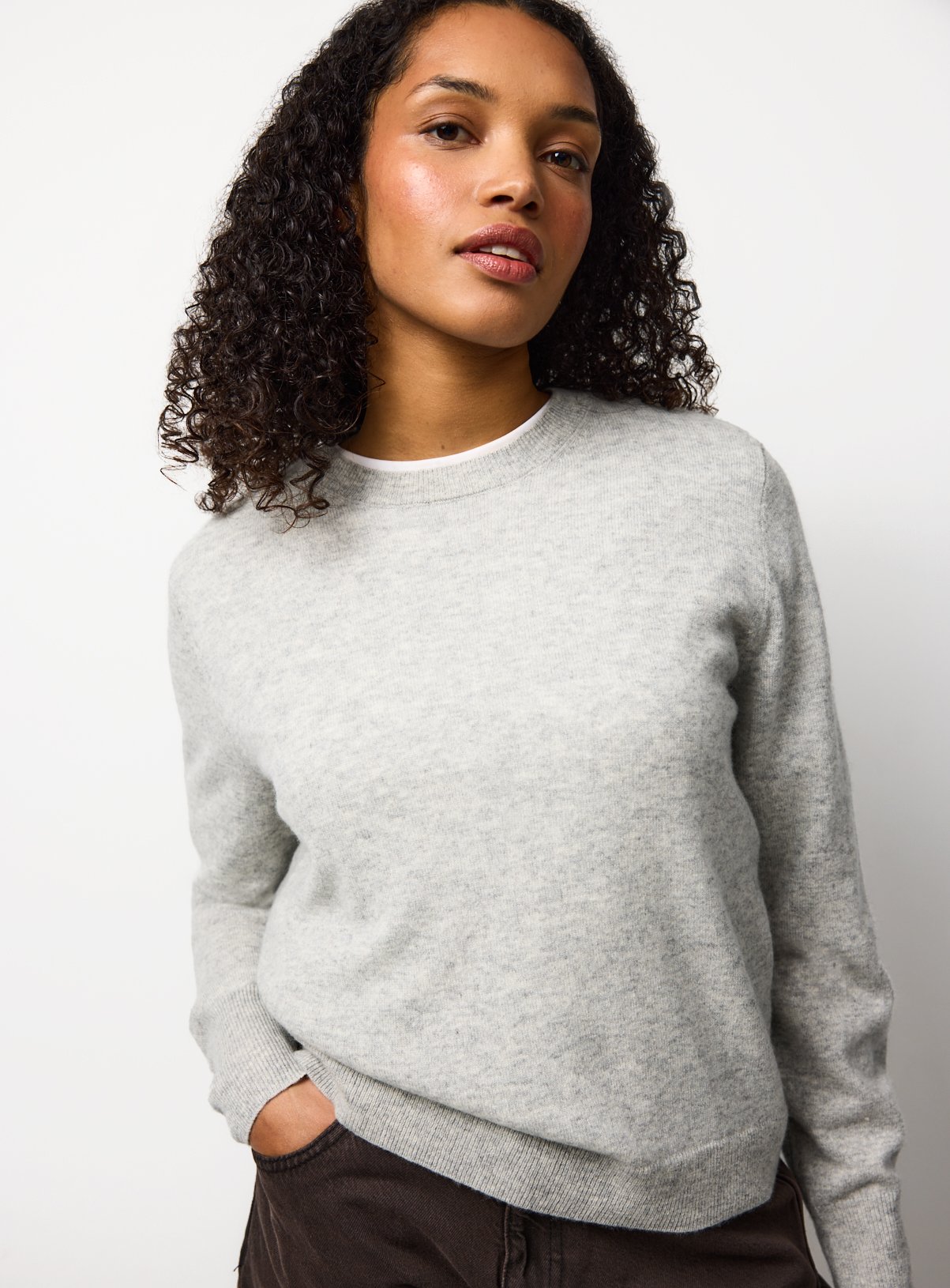 Premium Cashmere Crew Neck Jumper 