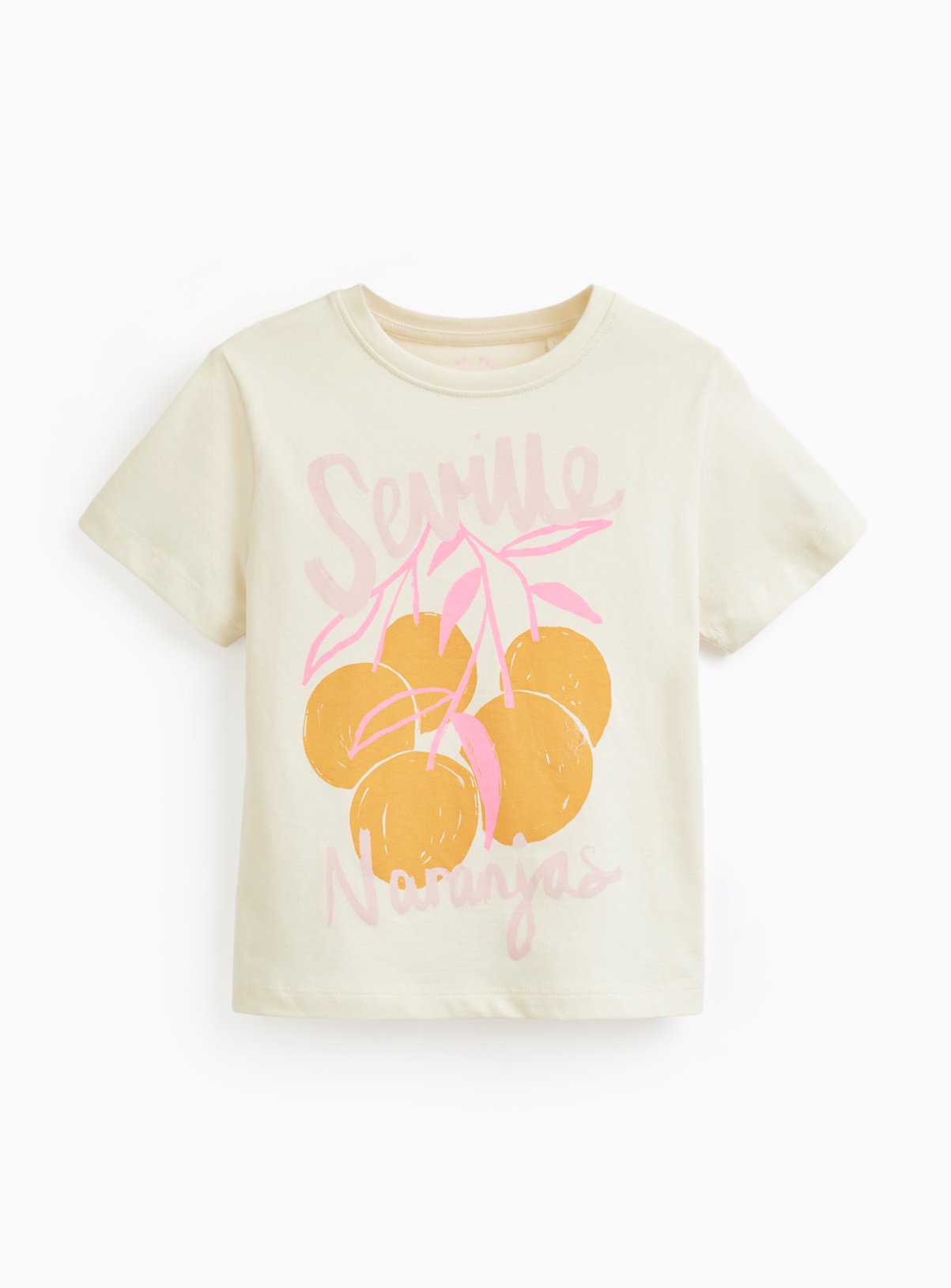 White Seville Graphic T-Shirt 9 years