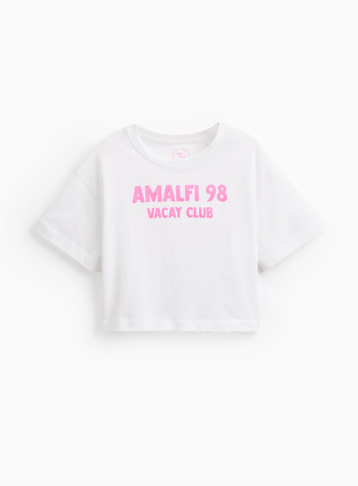 White Amalfi Graphic T-Shirt 6 years