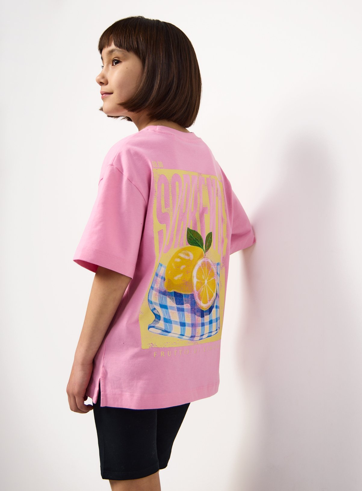 Pink & Black Jersey T-Shirt & Shorts Set 14 years