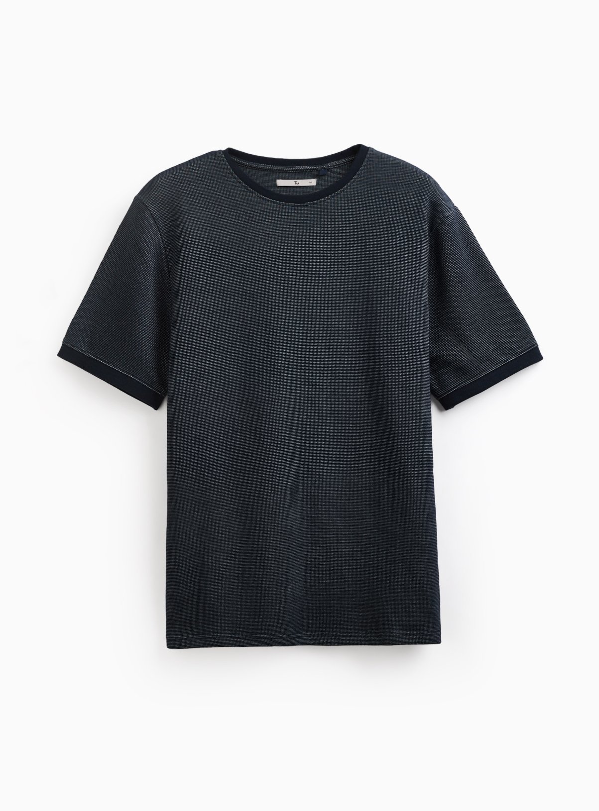 Space Dye Textured T-Shirt 