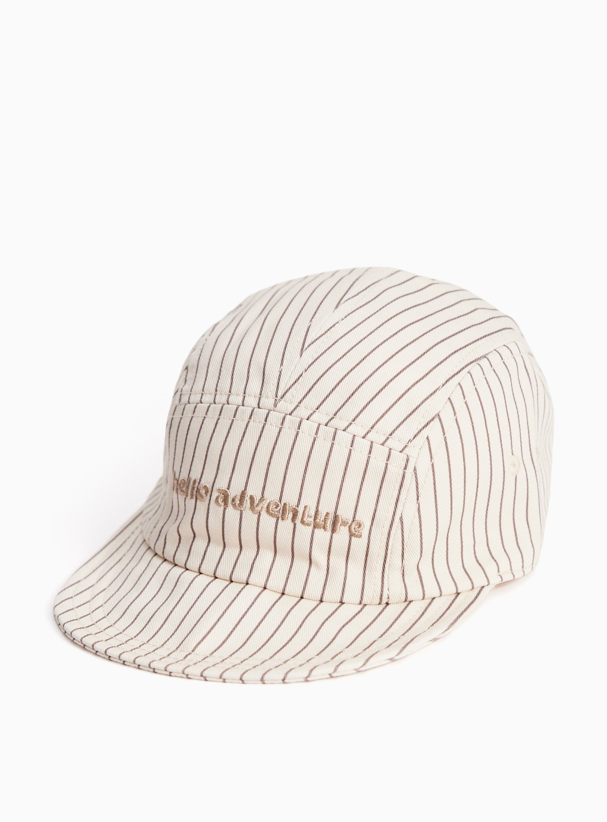 Neutral Striped Cap