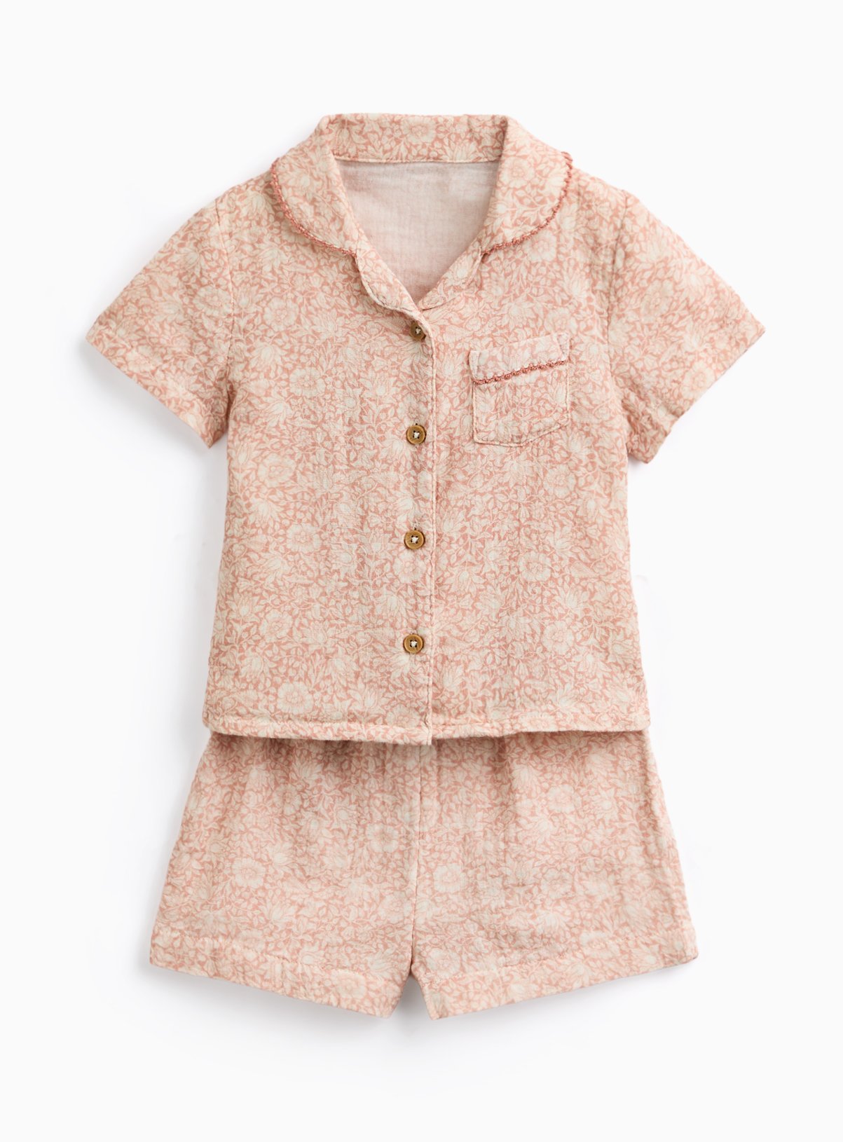 Tu x Morris & Co. Strawberry Thief Baby Traditional Pyjama Set