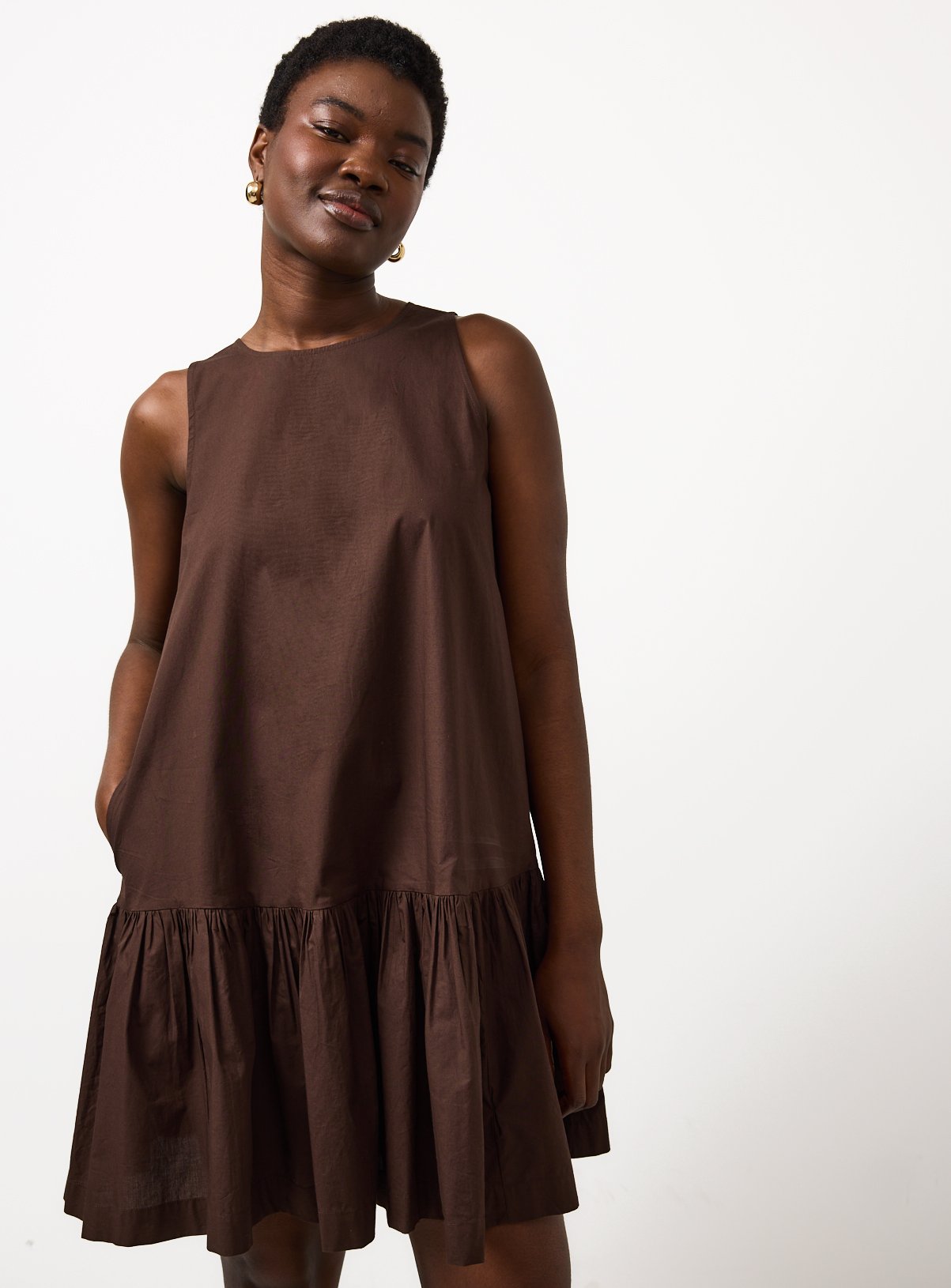 Drop Waist Mini Dress